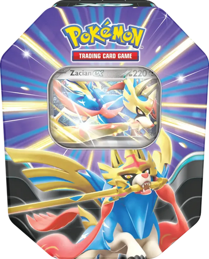 Pokémon TCG - Slashing Legends Koraidon-ex / Zacian-ex Tins [EN]