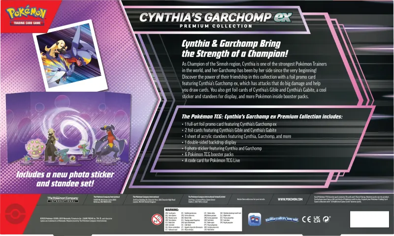 Pokémon TCG - Cynthias Garchomp ex - Premium Collection [EN]