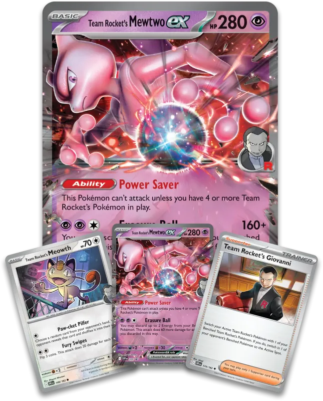 Pokémon TCG - Team Rockets Mewtwo ex - Collection [EN]