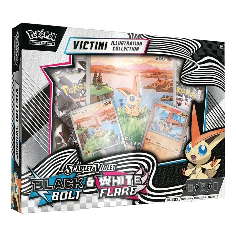 Pokémon TCG - Black Bolt & White Flare Unova Victini Illustration Collection [EN] - COMING SOON -