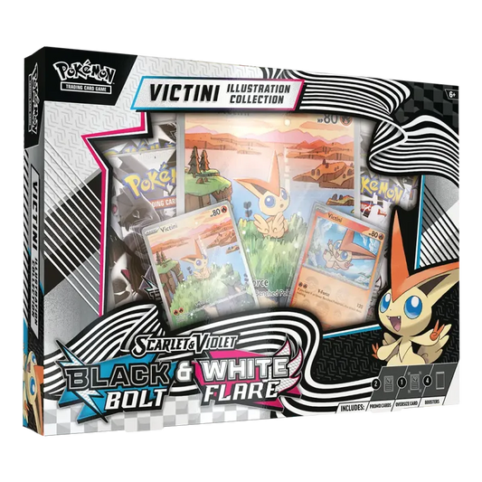 Pokémon TCG - Black Bolt & White Flare Unova Victini Illustration Collection [EN]