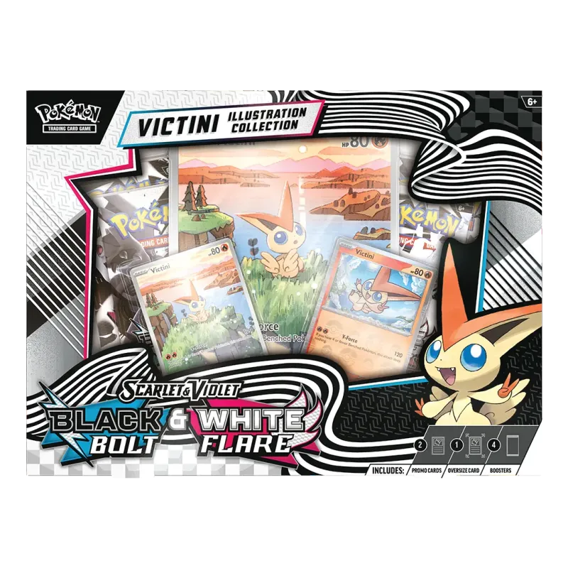 Pokémon TCG - Black Bolt & White Flare Unova Victini Illustration Collection [EN]