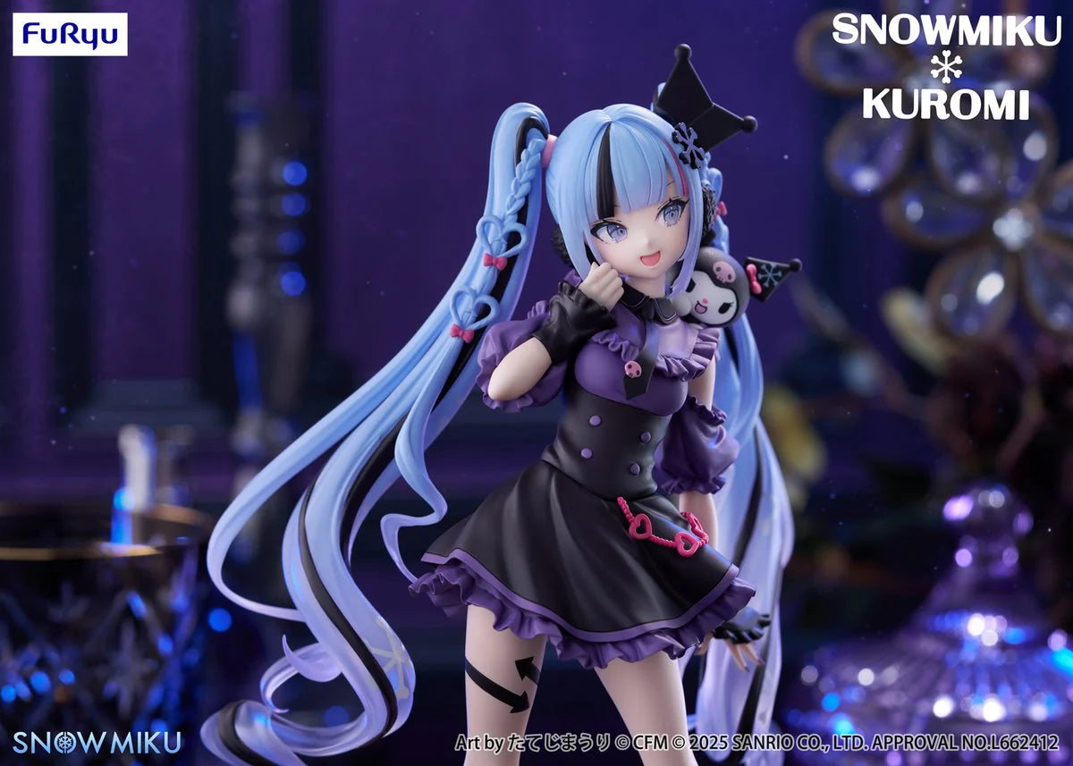 Hatsune Miku - Kuromi × Snow Miku Trio-Try-iT  - FuRyu Prize