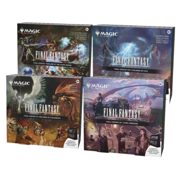 Magic: The Gathering® - FINAL FANTASY Scene Box Bundle (4 Boxen) [EN]