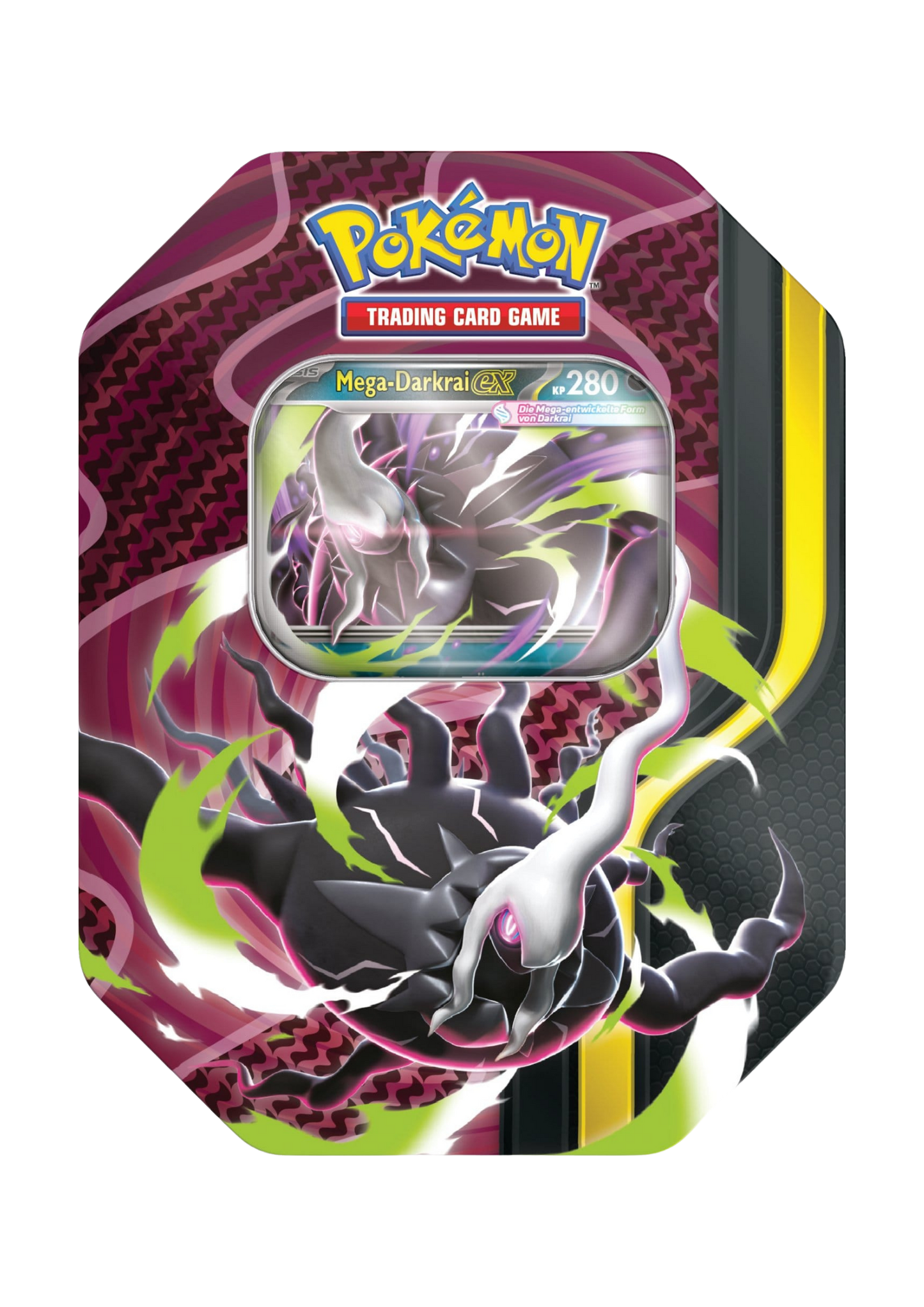 Pokémon TCG - Mega Dragoran / Mega Zeraora / Mega Darkrai Tin [DE]