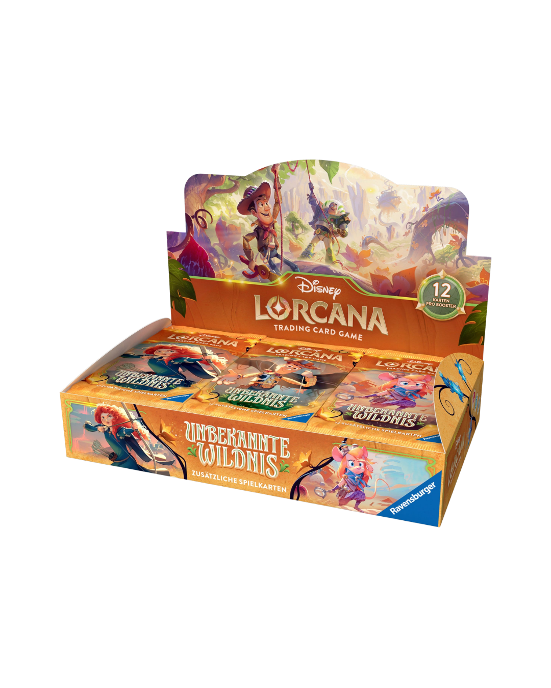 Disney Lorcana - Unbekannte Wildnis Booster Display [DE]