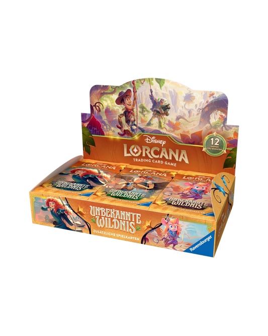 Disney Lorcana - Unbekannte Wildnis Booster Display [DE]