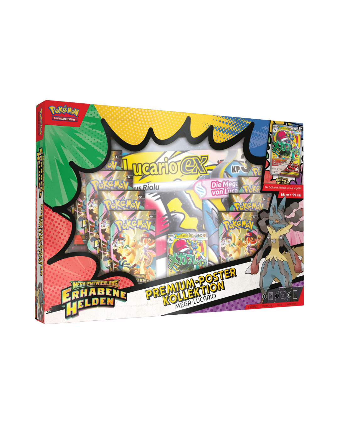 Pokémon TCG - Erhabene Helden Premium-Poster-Kollektion [DE]