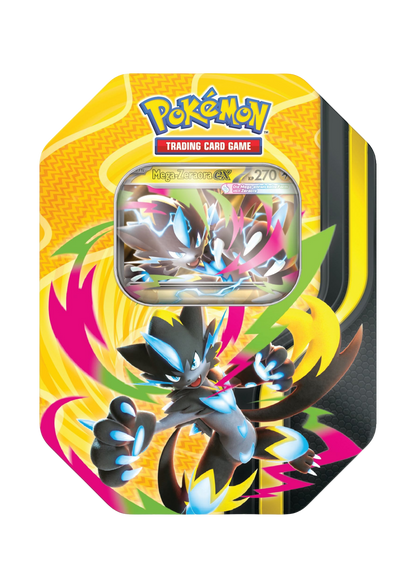 Pokémon TCG - Mega Dragoran / Mega Zeraora / Mega Darkrai Tin [DE]