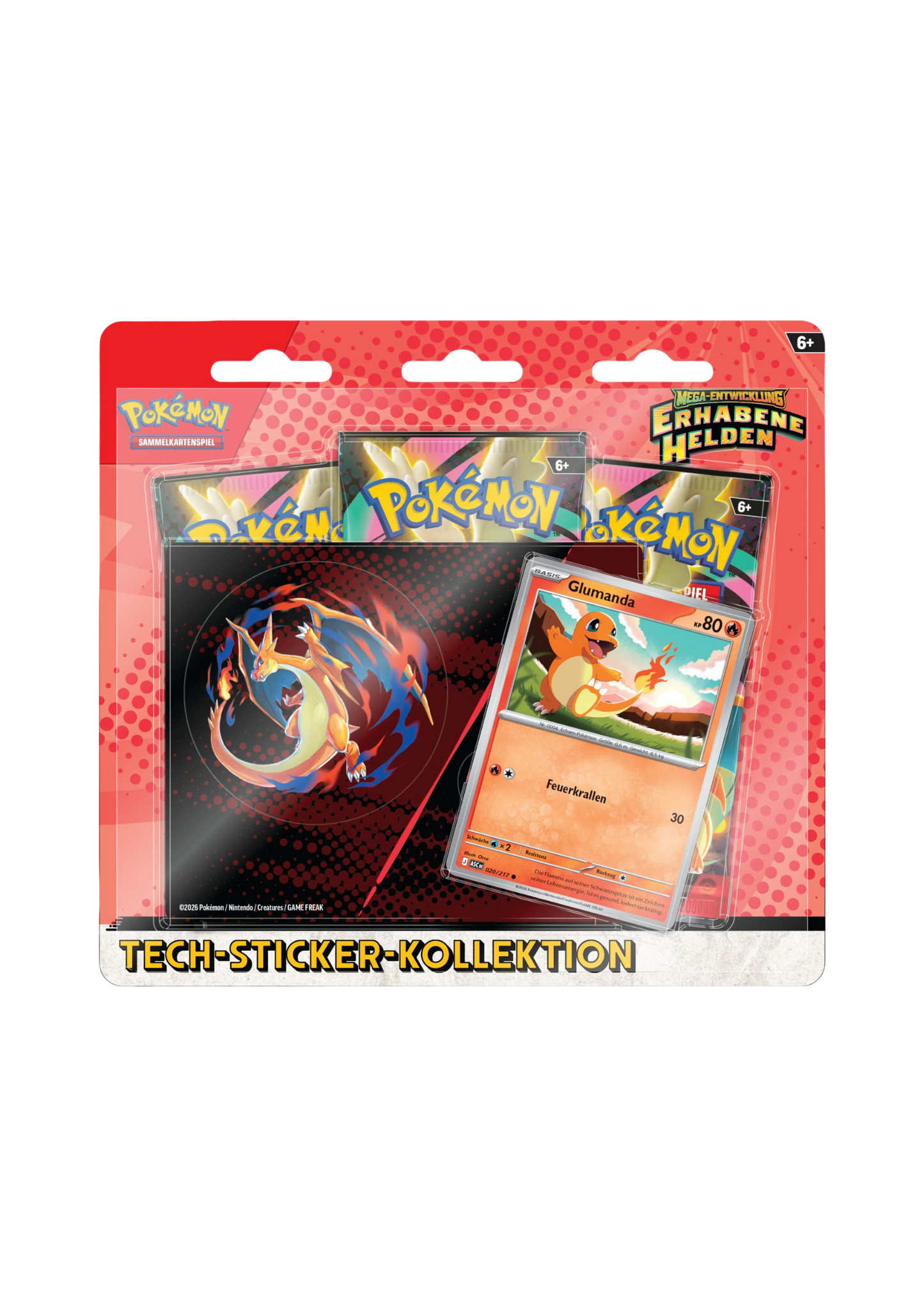 Pokémon TCG - Erhabene Helden Tech-Sticker Kollektion [DE]