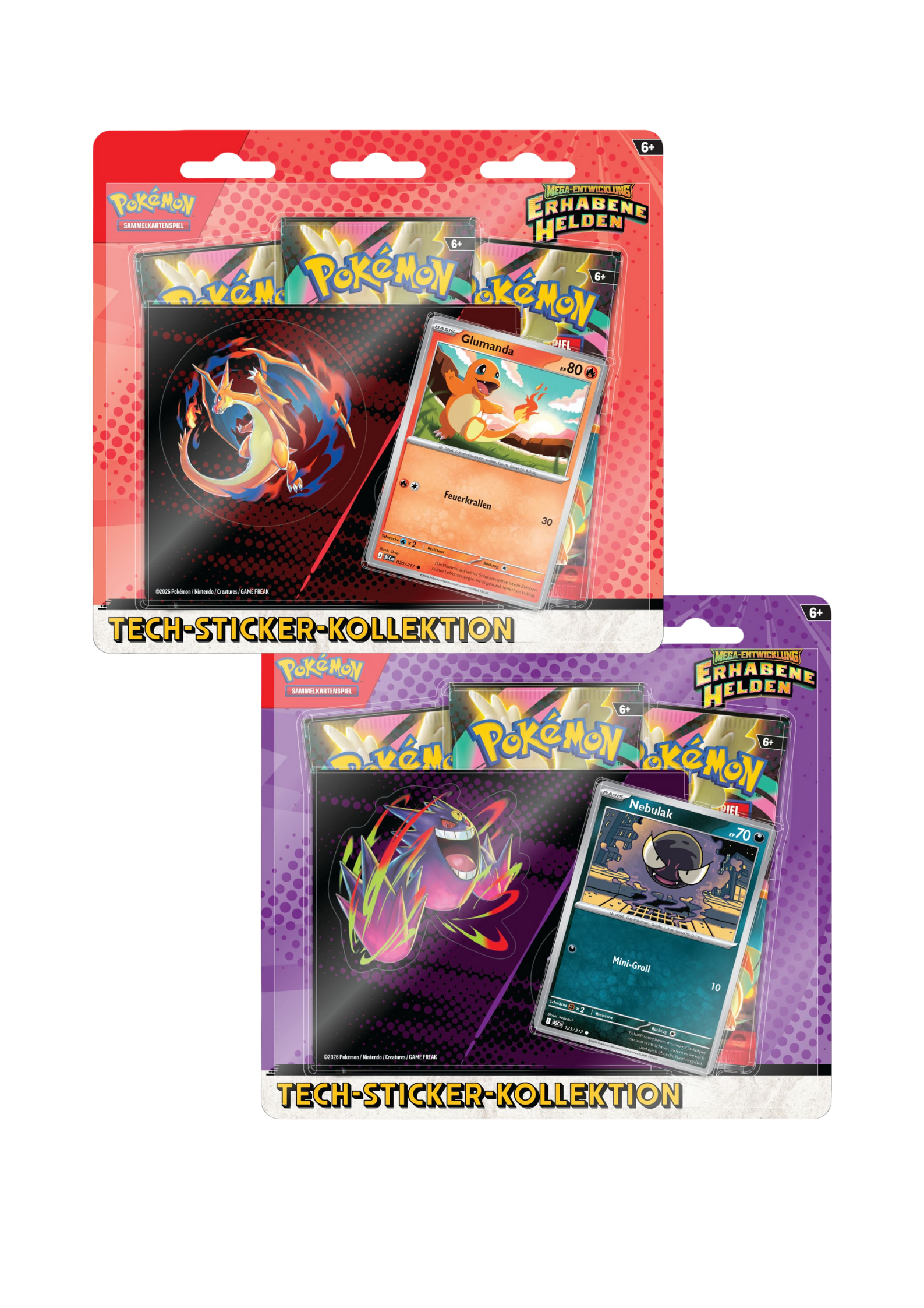 Pokémon TCG - Erhabene Helden Tech-Sticker Kollektion [DE]