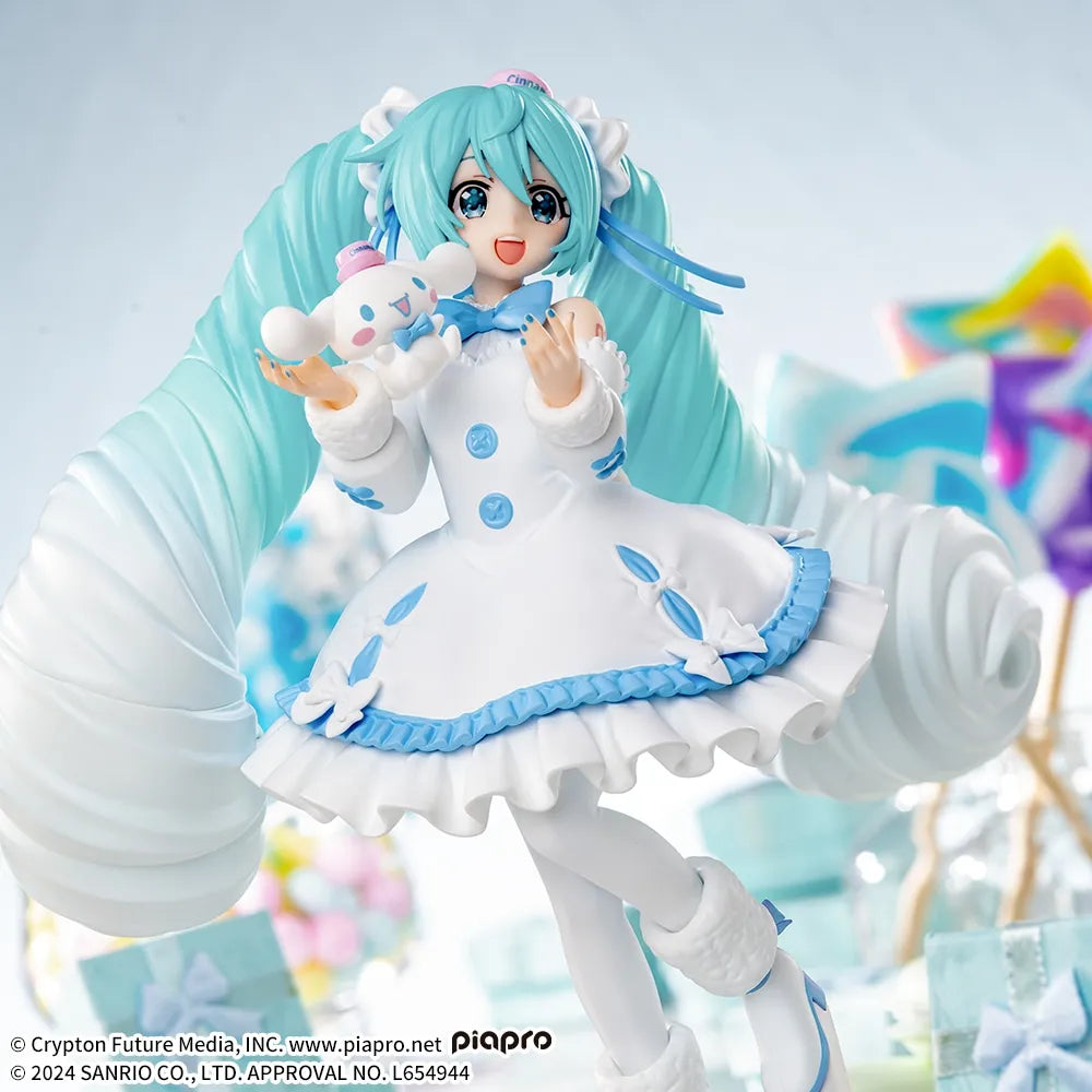 L HATSUNE MIKU x CINNAMOROLL ジャンパー ブルゾン L HATSUNE MIKU x CINNAMOROLL ジャンパー ブルゾン L HATSUNE
