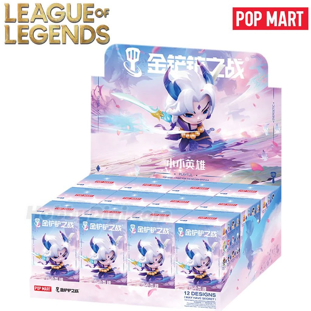 League of Legends - Teamfight Tactics / Fight for the Golden Spatula Chibi Series - Pop Mart [Zufällige Auswahl / Blind Box]