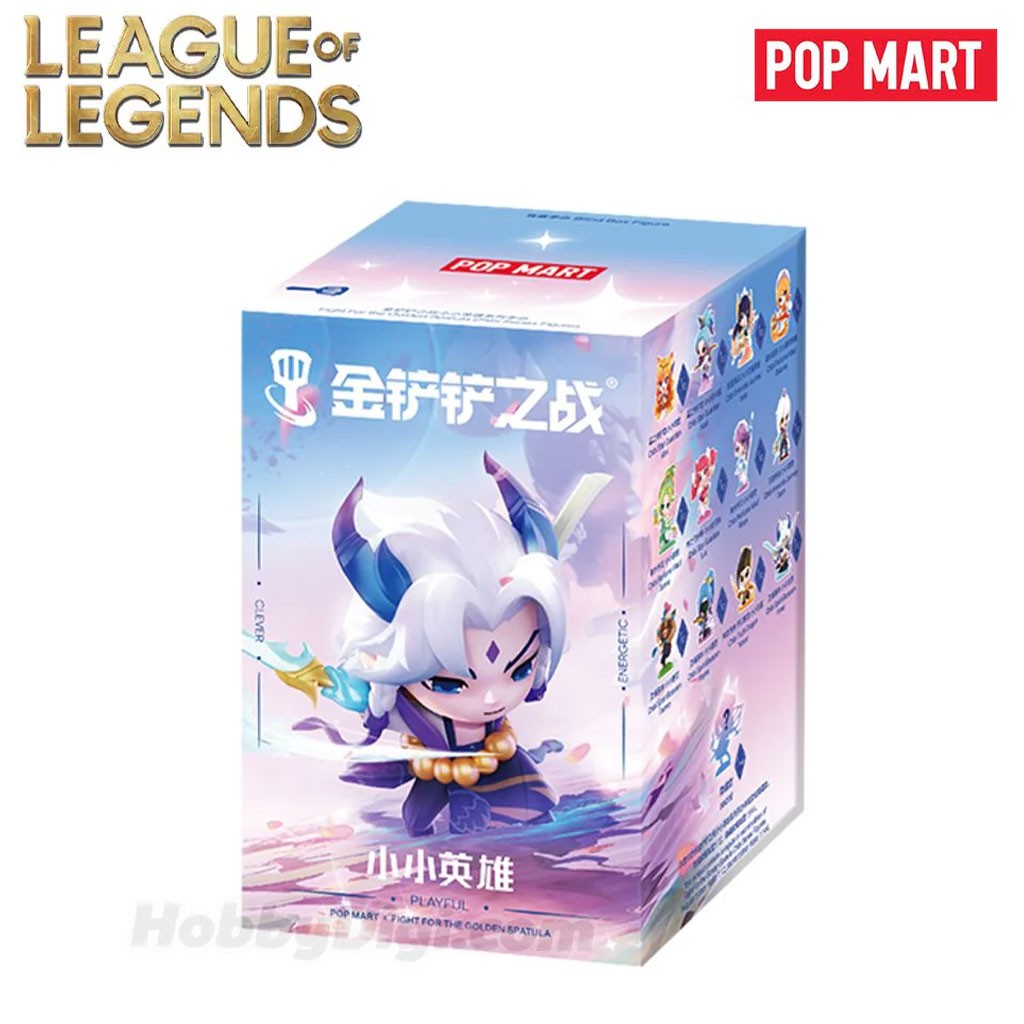 League of Legends - Teamfight Tactics / Fight for the Golden Spatula Chibi Series - Pop Mart [Zufällige Auswahl / Blind Box]