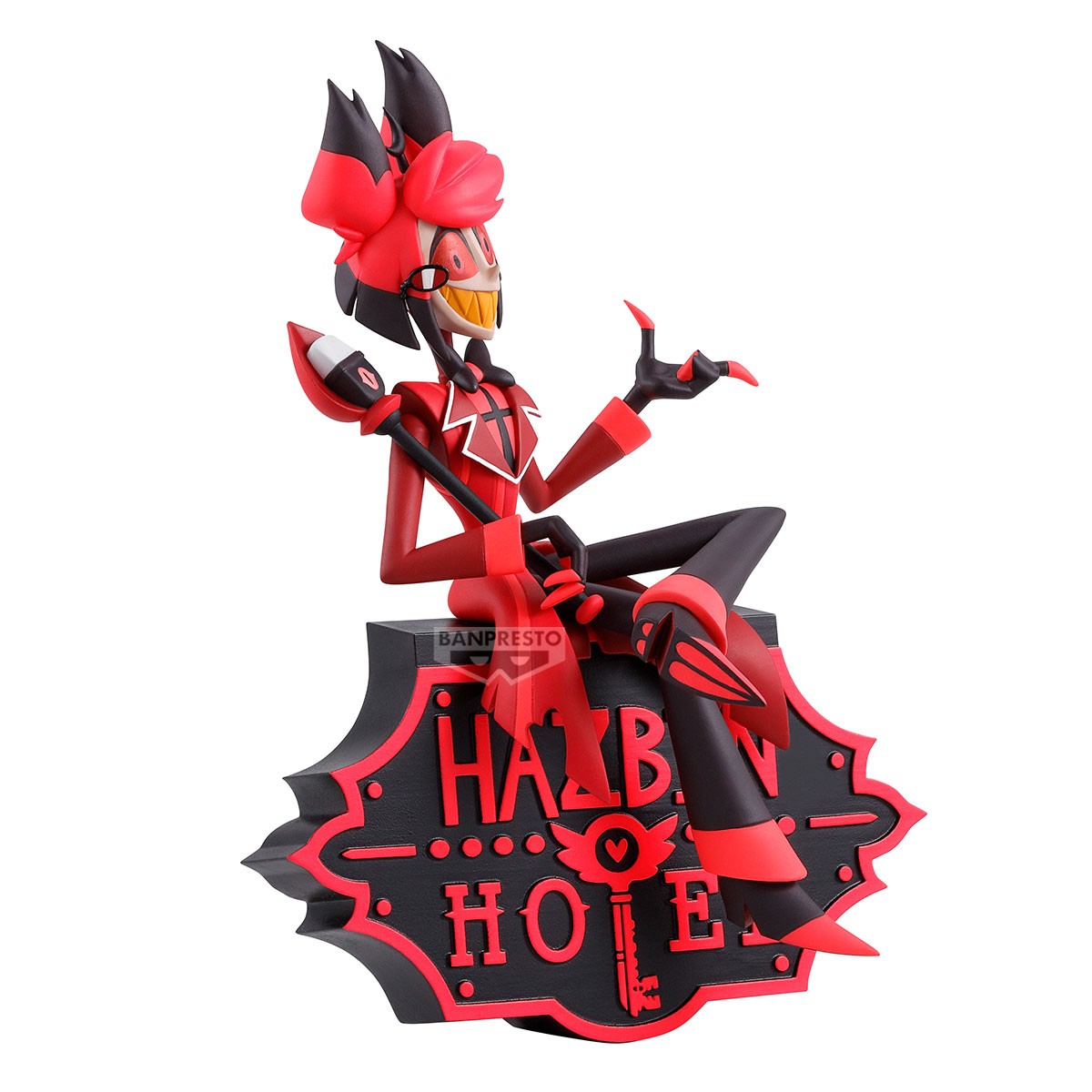 Hazbin Hotel - Alastor Monitor Top Figur - Banpresto