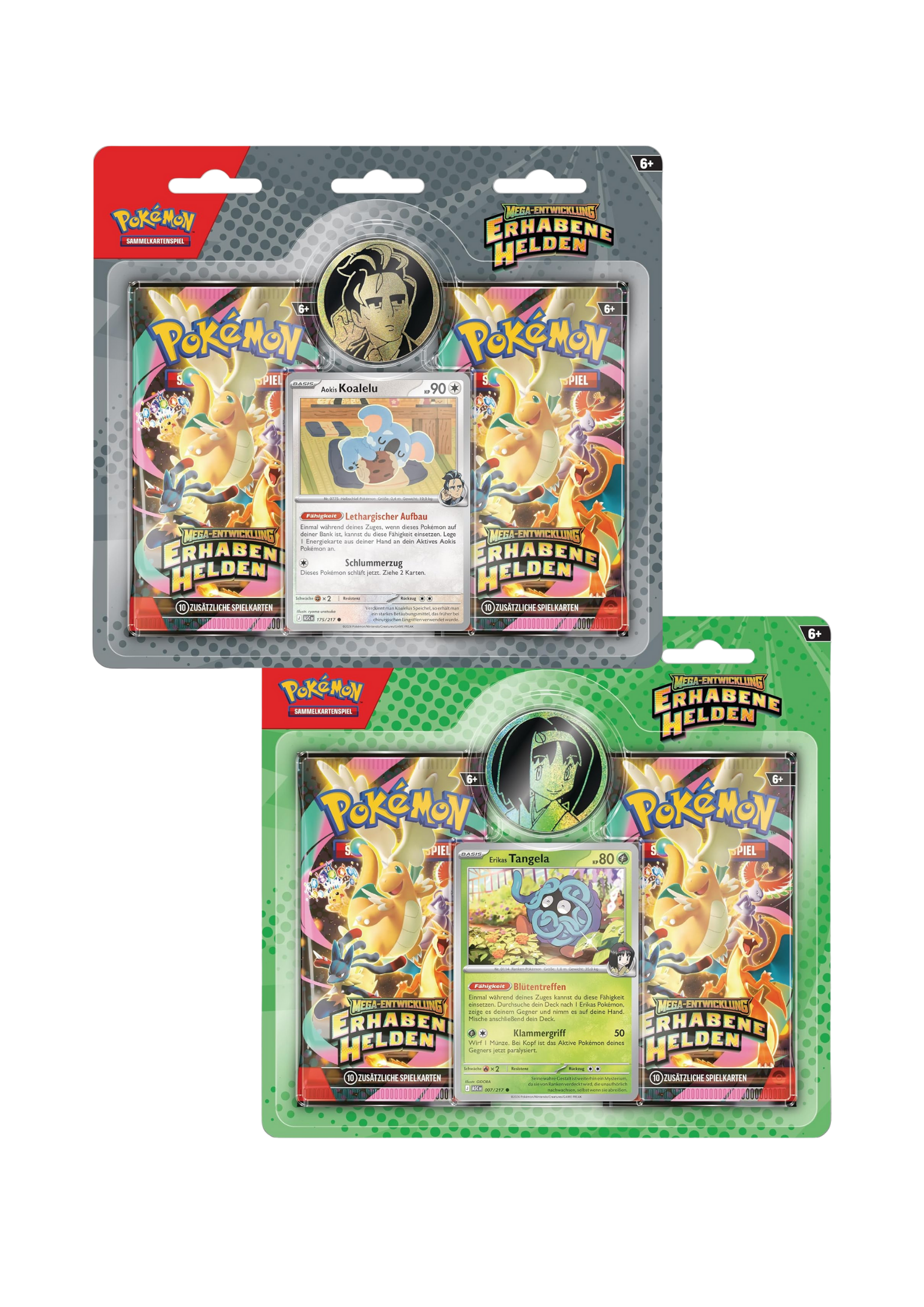 Pokémon TCG - Erhabene Helden 2er Blister [DE]