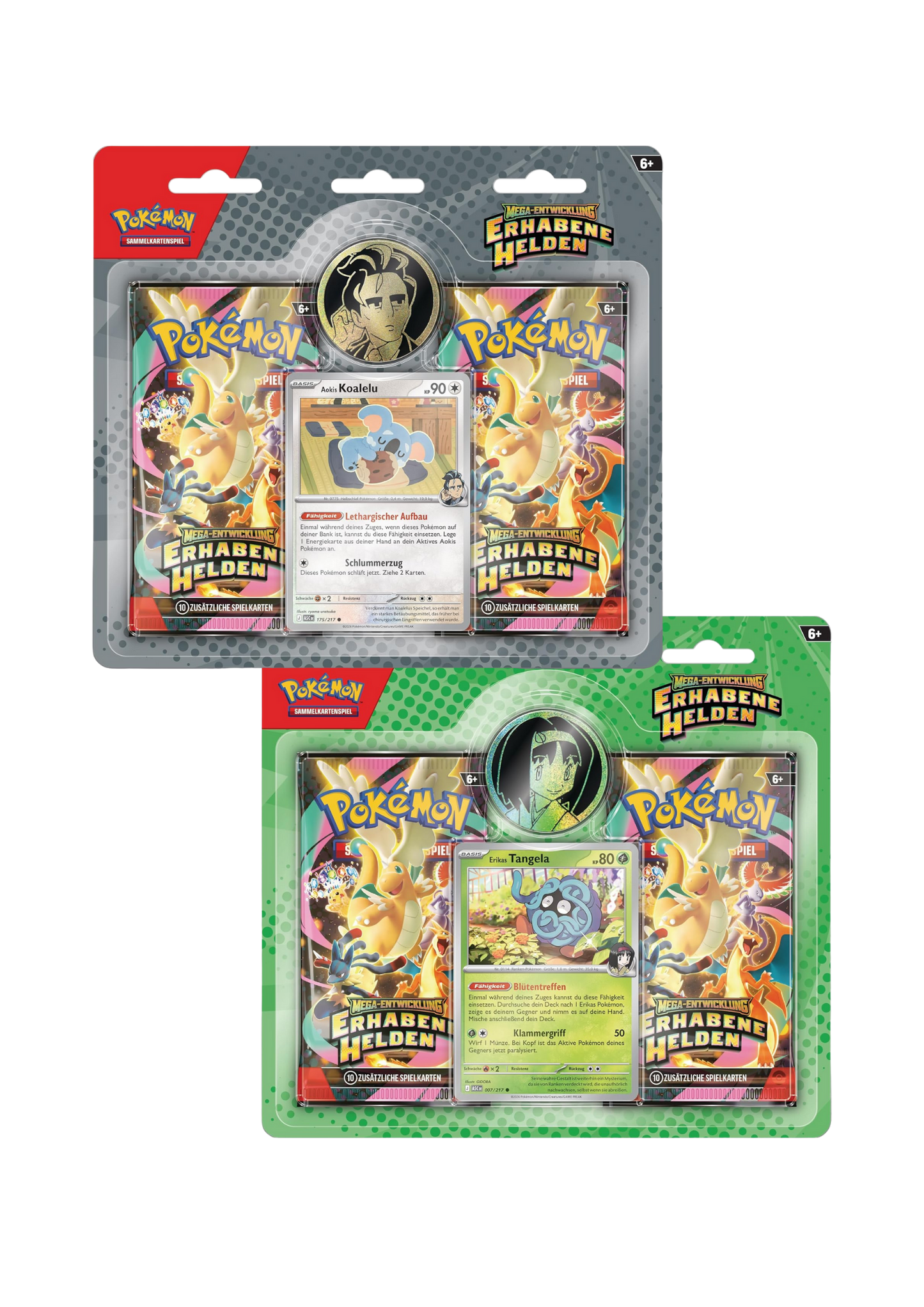Pokémon TCG - Erhabene Helden 2er Blister [DE]