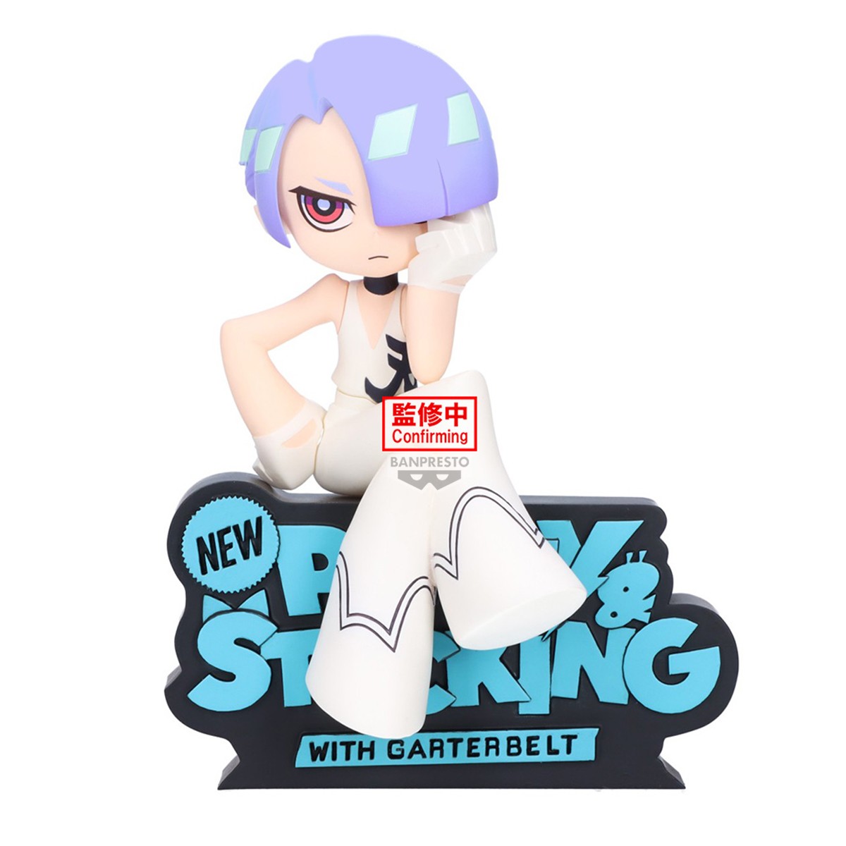 New Panty & Stocking with Garterbelt - Polyester Monitor Top Figur - Banpresto