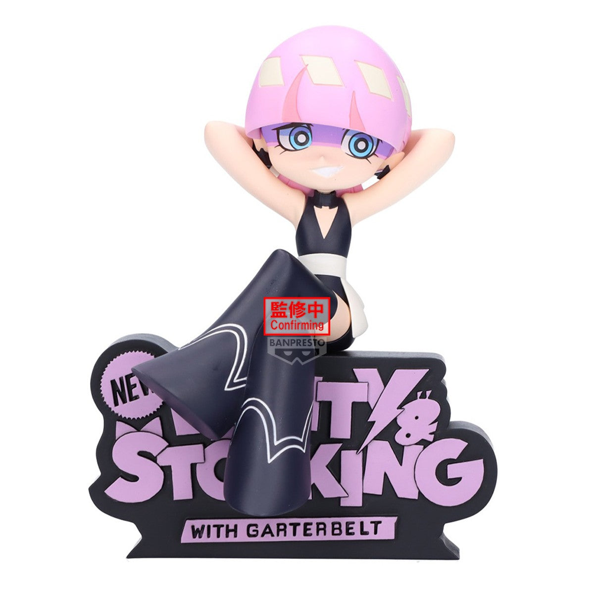 New Panty & Stocking with Garterbelt - Polyurethane Monitor Top Figur - Banpresto