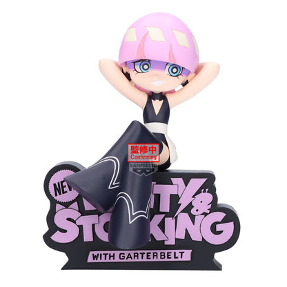 New Panty & Stocking with Garterbelt - Polyurethane Monitor Top Figur - Banpresto