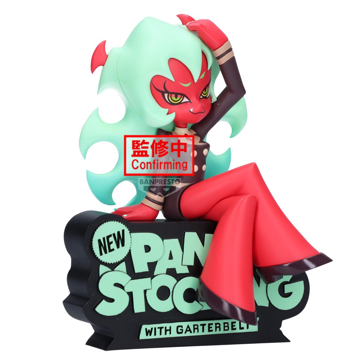 New Panty & Stocking with Garterbelt - Scanty Monitor Top Figur - Banpresto