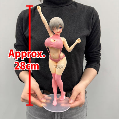 Uzaki-chan Wants to Hang Out! - Hana Uzaki Sweater Swimsuit Ver. Eternal Romance Figure Collection - Banpresto