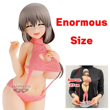 Uzaki-chan Wants to Hang Out! - Tsuki Uzaki Sweater Swimsuit Ver. Eternal Romance Figure Collection - Banpresto
