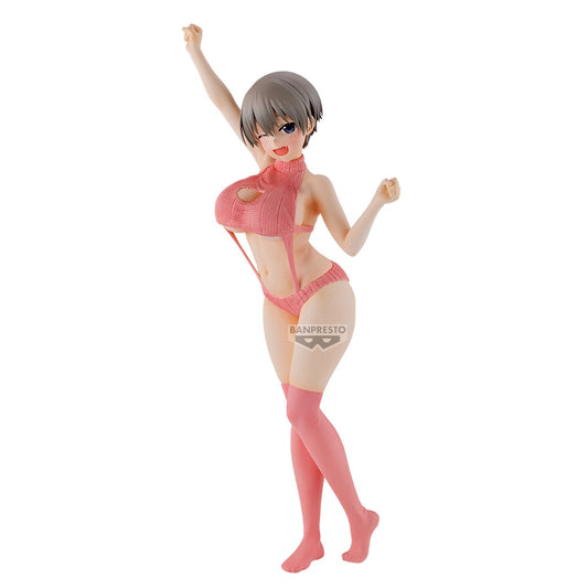 Uzaki-chan Wants to Hang Out! - Hana Uzaki Sweater Swimsuit Ver. Eternal Romance Figure Collection - Banpresto