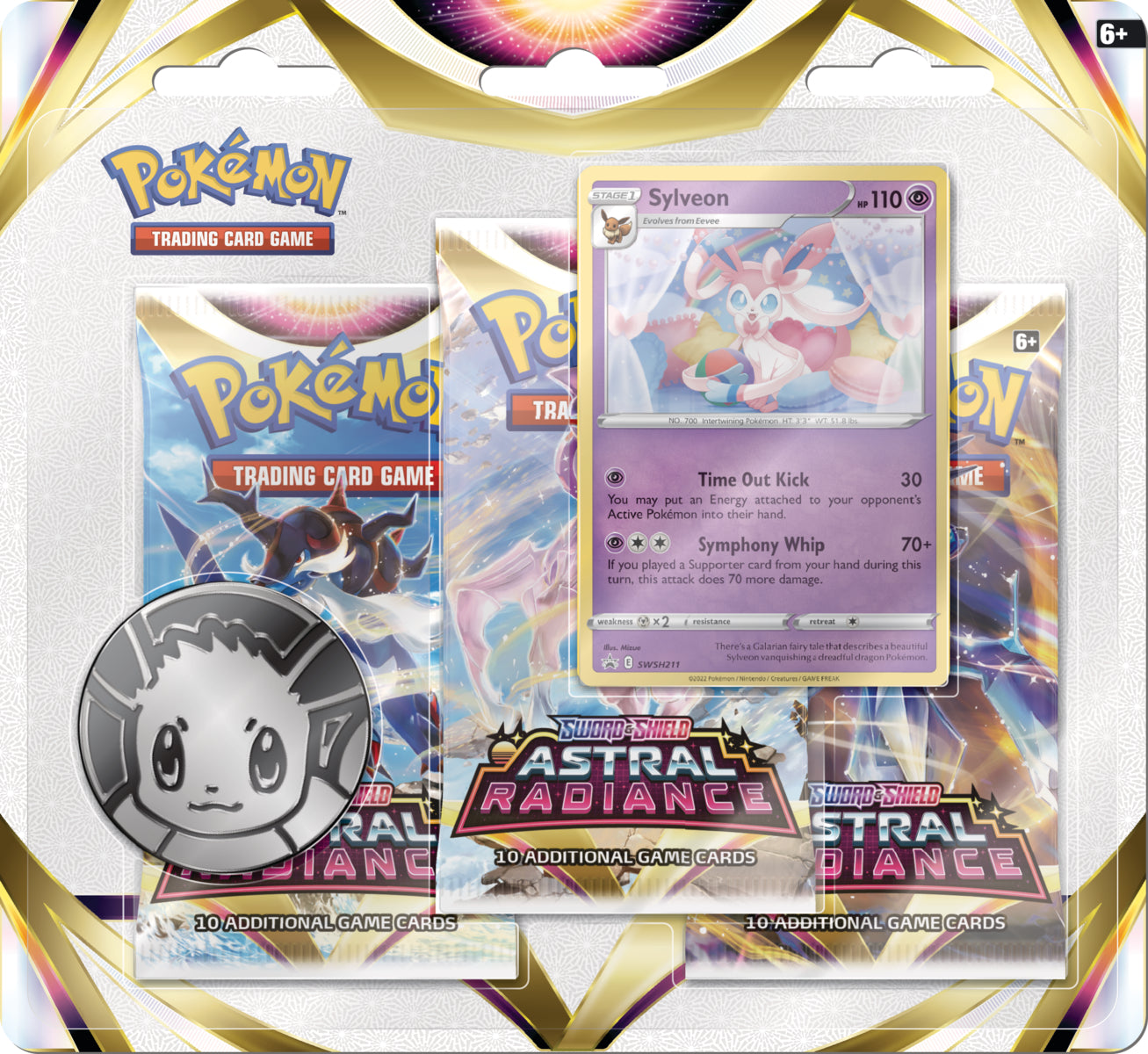 Pokémon TCG - Astral Radiance 3er Blister [EN]