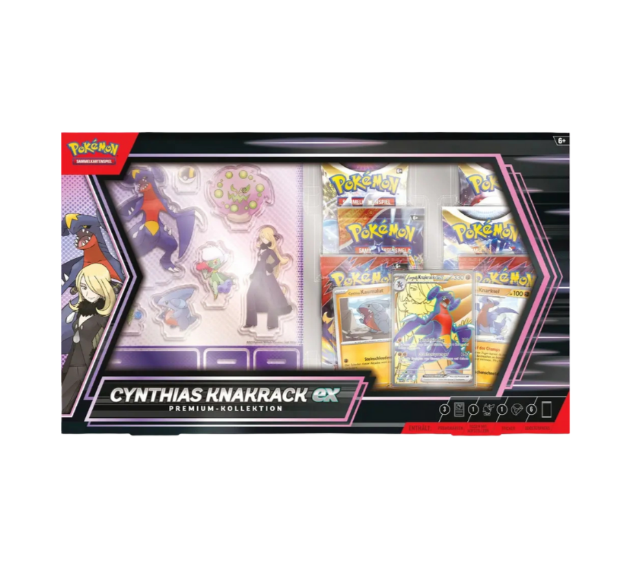 Pokémon TCG - Cynthias Knakrack ex - Premium Kollektion [DE]