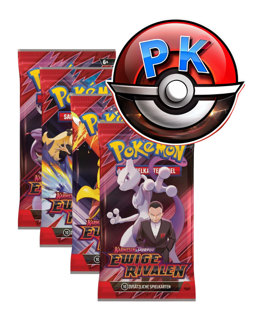 [POKEKLIPIT BOXBREAK] Pokémon TCG - Ewige Rivalen Booster [DE]