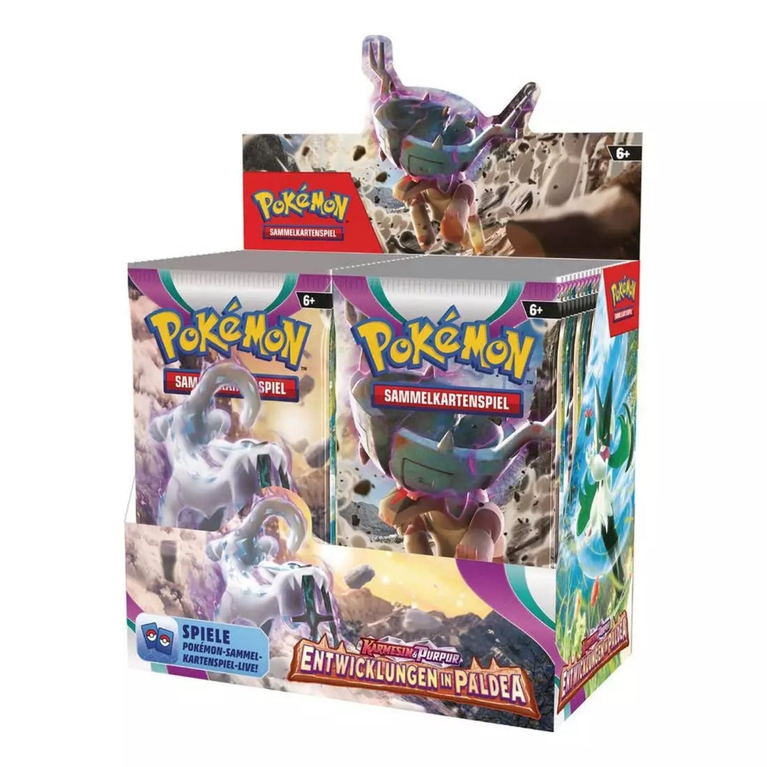 Pokémon TCG - Entwicklungen in Paldea Display [DE][B-Ware]