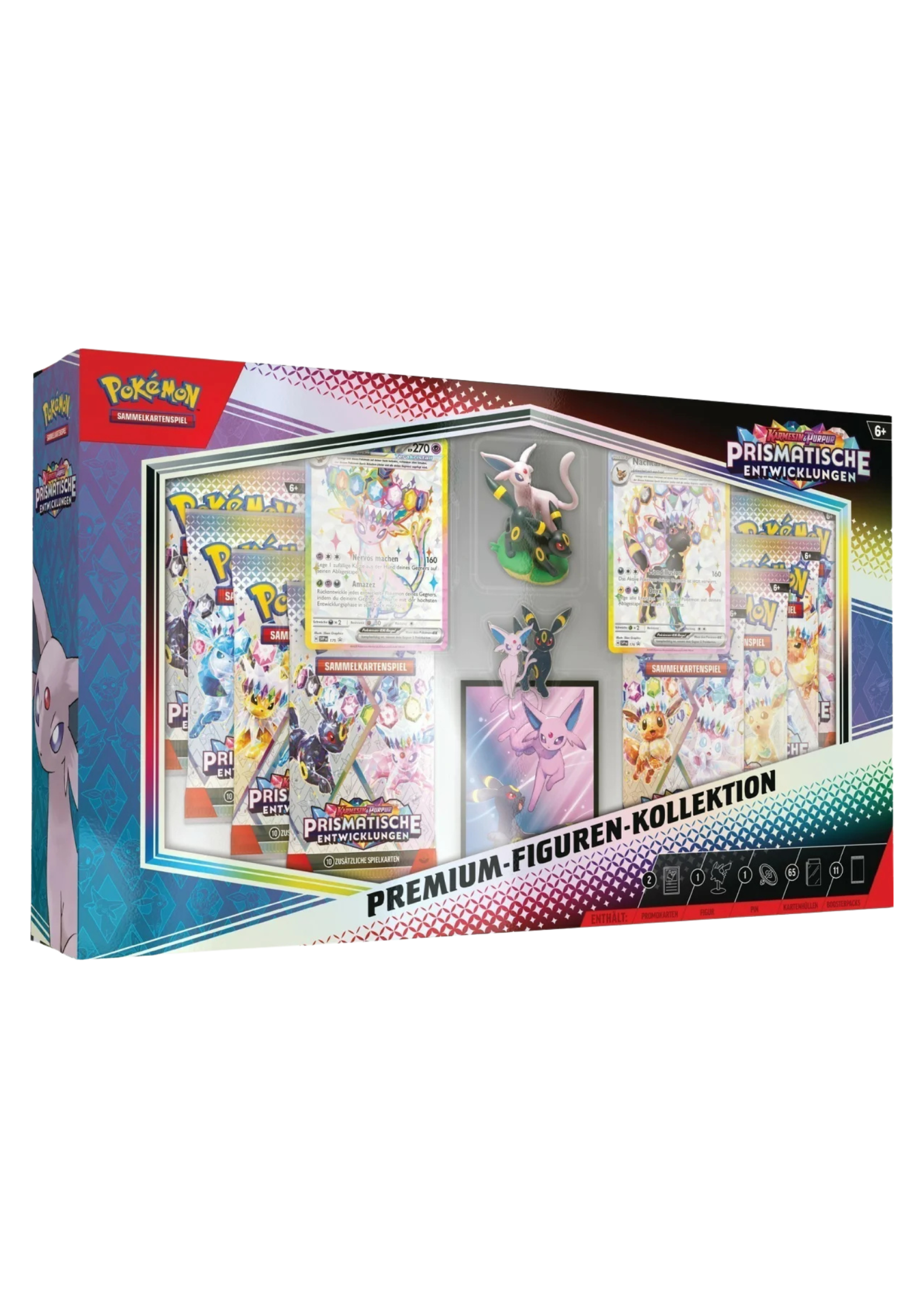 Pokémon TCG - Prismatische Entwicklungen Premium-Figuren-Kollektion [DE] - COMING SOON -