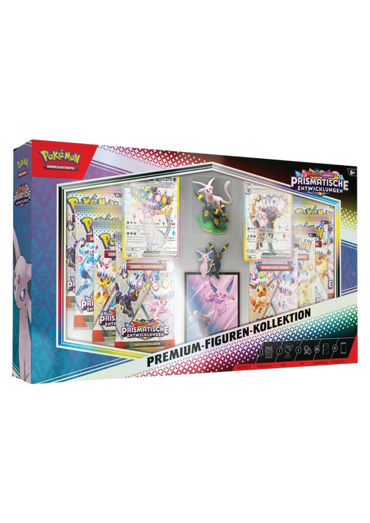 Pokémon TCG - Prismatische Entwicklungen Premium-Figuren-Kollektion [DE] - COMING SOON -