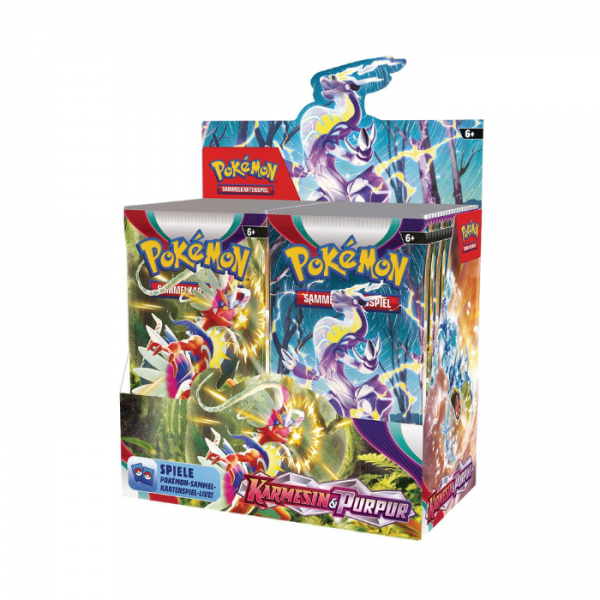 Pokémon TCG - Karmesin & Purpur Base Set Booster Display [DE][B-Ware]
