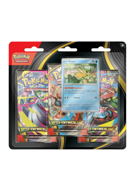 Pokémon TCG - Mega-Entwicklungen 3er Blister [DE] - COMING SOON -