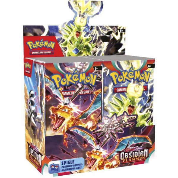 Pokémon TCG - Obsidian Flammen Booster Display [DE]