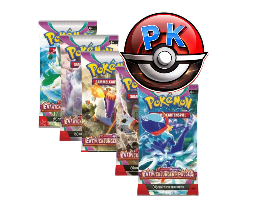 [POKEKLIPIT BOXBREAK] Pokémon TCG - Entwicklungen in Paldea Booster [DE]
