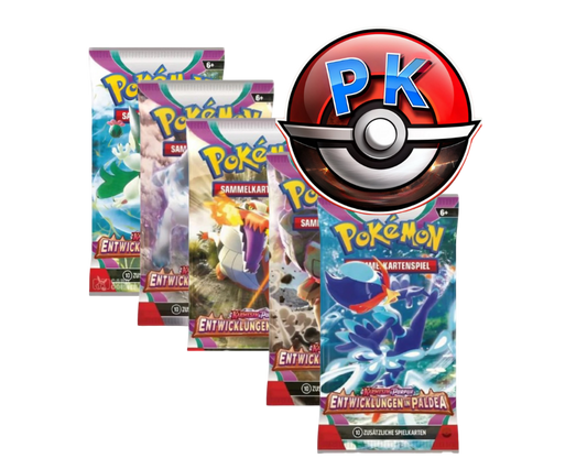 [POKEKLIPIT BOXBREAK] Pokémon TCG - Entwicklungen in Paldea Booster [DE]