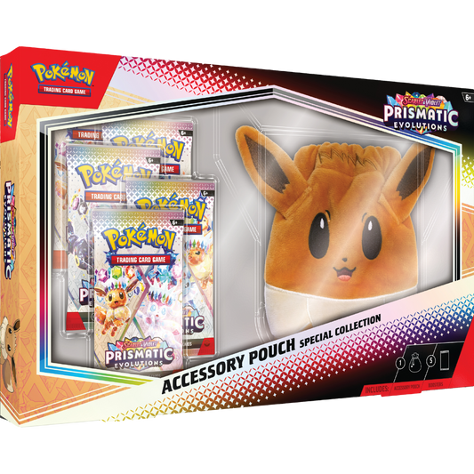 Pokémon TCG - Prismatic Evolutions Evoli Accessory Pouch - Special Collection [EN]