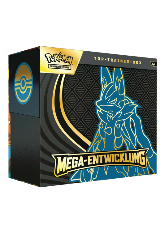 Pokémon TCG - Mega-Entwicklungen Lucario Top Trainer Box [DE] - COMING SOON -