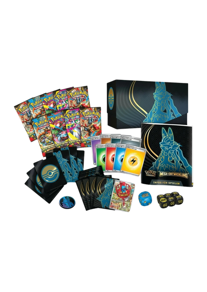 Pokémon TCG - Mega-Entwicklungen Lucario Top Trainer Box [DE] - COMING SOON -