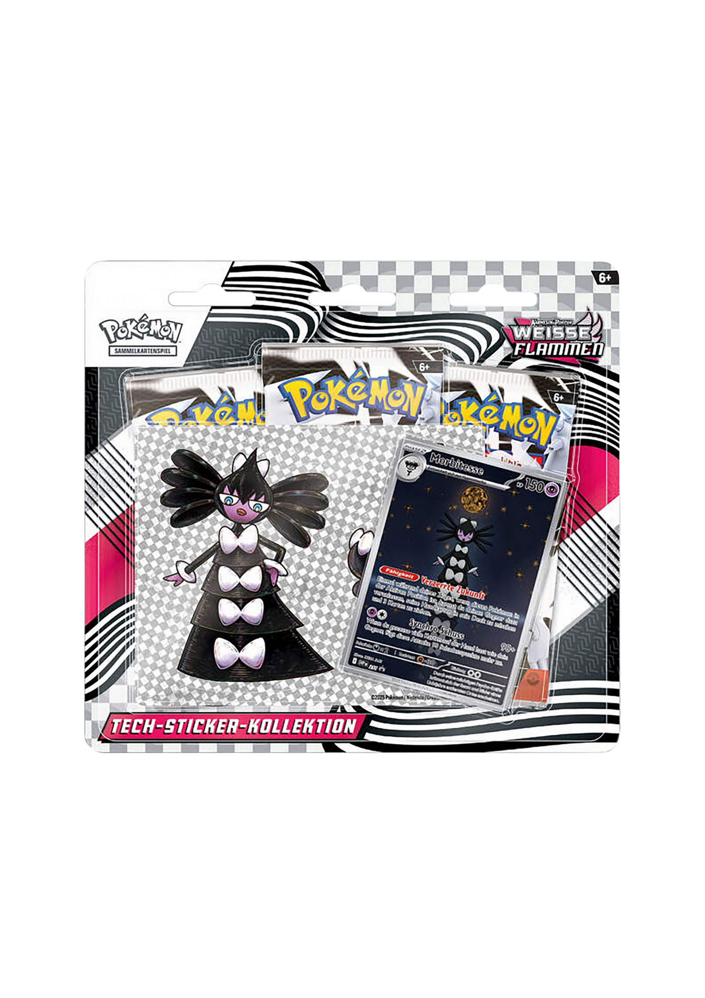 Pokémon TCG - Weisse Flammen Tech Sticker Kollektion [DE]