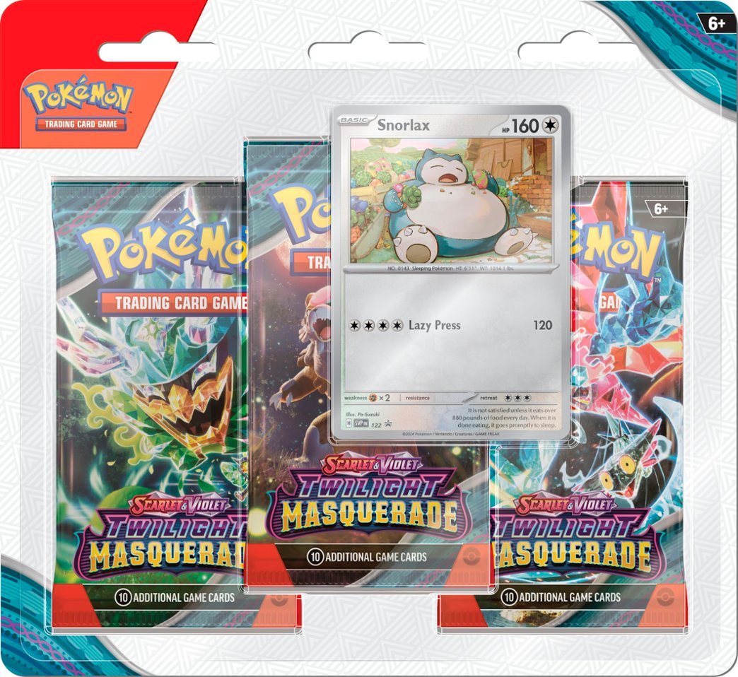 Pokémon TCG - Twilight Masquerade 3er Blister [EN]