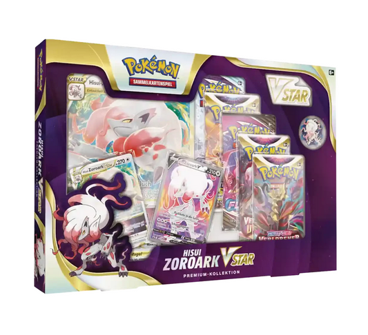 Pokémon TCG - Hisui-Zoroark VSTAR Premium Kollektion [DE]