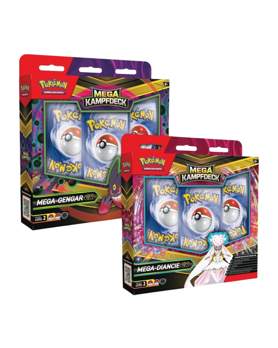 Pokémon TCG - EX-Kampfdeck: Mega-Gengar-ex / Mega-Diancie-ex [DE]