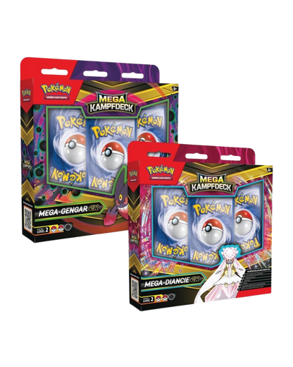 Pokémon TCG - EX-Kampfdeck: Mega-Gengar-ex / Mega-Diancie-ex [DE]