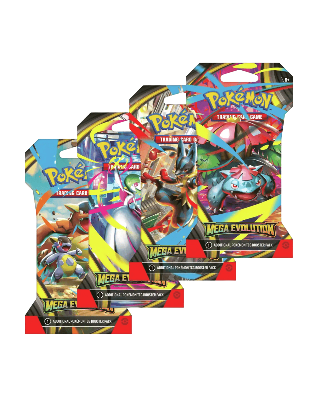 Pokémon TCG - Mega Evolution Sleeved Booster [EN]