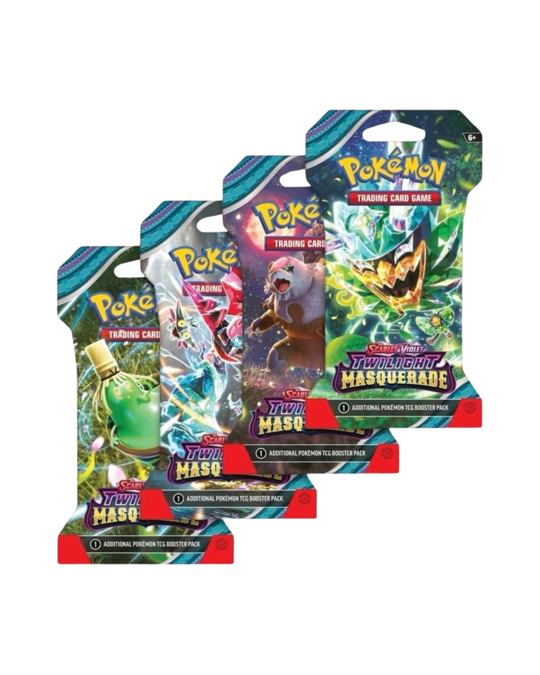Pokémon TCG - Twilight Masquerade Sleeved Booster [EN]