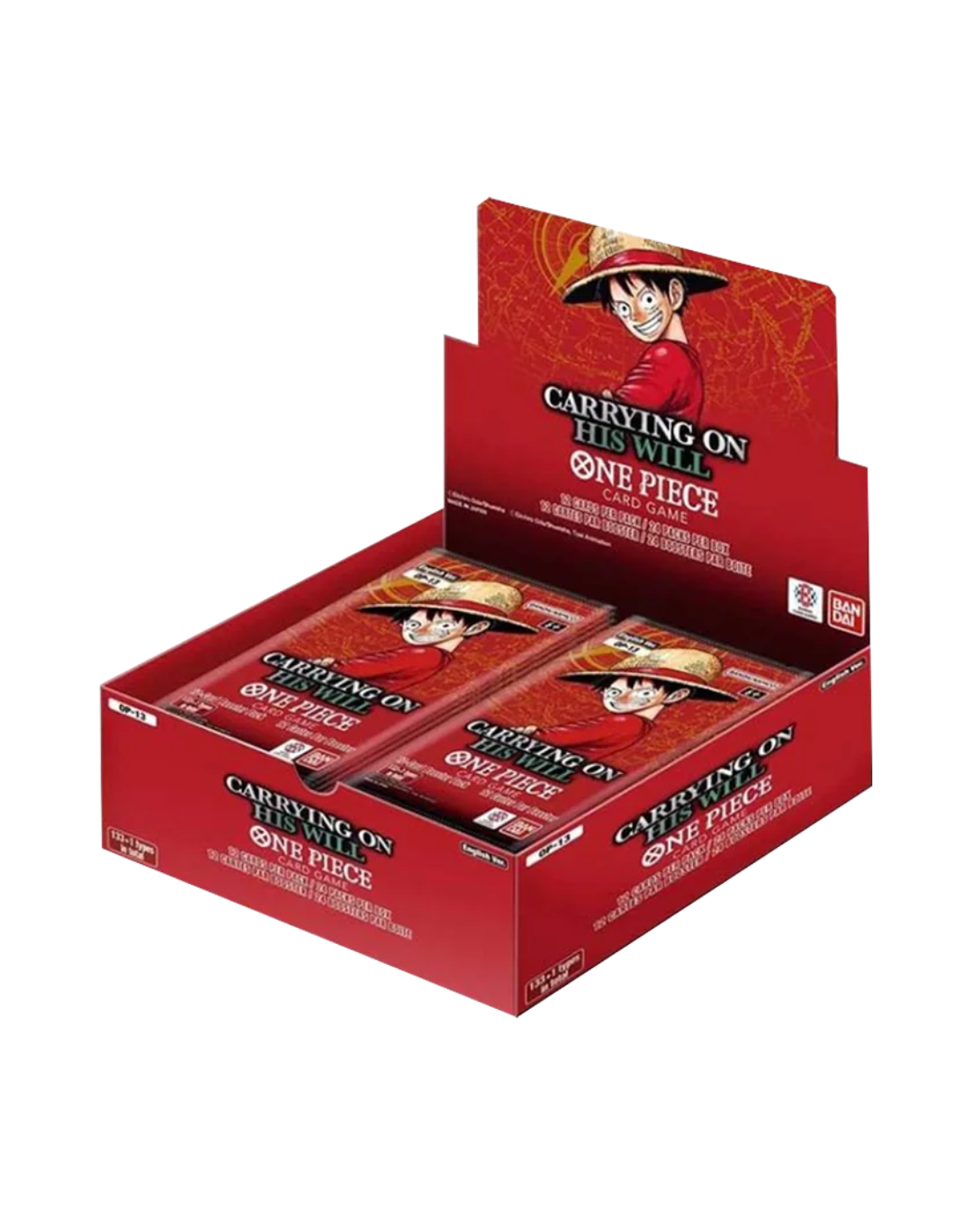 One Piece - CARRYING ON HIS WILL Booster Display [EN] - COMING SOON -